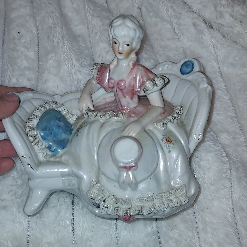 Vintage Victorian Porcelain Dolls Set Of 3